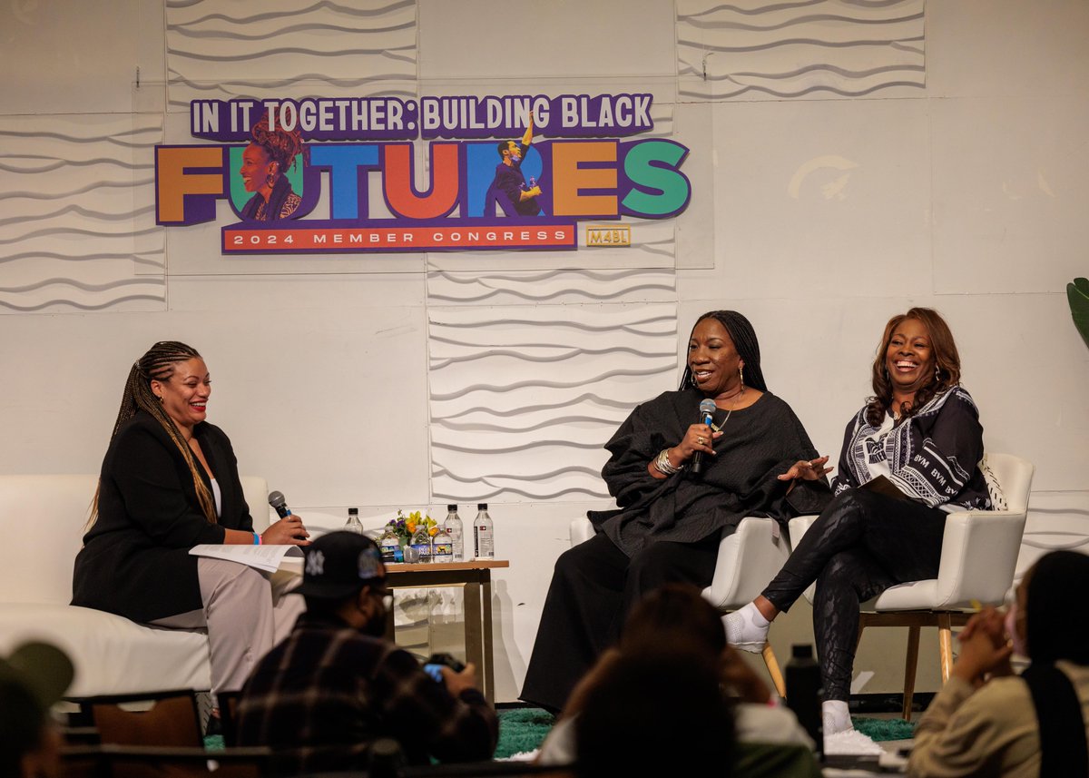 <a href="/taranajaneen/">Social Justice Warrior</a> , founder of the #MeToo movement, and <a href="/mslatoshabrown/">LaTosha Brown</a> of <a href="/blackvotersmtr/">Black Voters Matter Fund</a> joined us in our closing. They reminded us of the fundamental truth M4BL was founded on: The work of Black movement is a fight for our liberation in every facet of our lives. 3/4