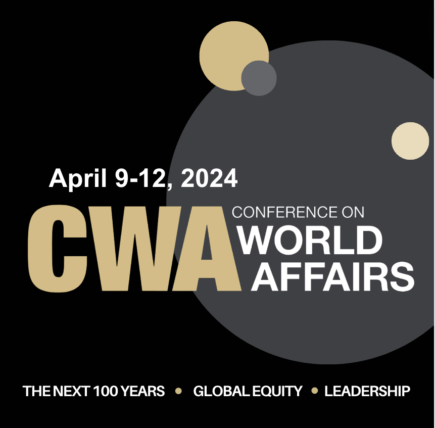 Mark your calendars for the 76th Conference on World Affairs🌍, happening from April 9-12, 2024. This event is free and open to the public! facebook.com/events/7810476… Don't miss out— visit our website for more information. colorado.edu/cwa/