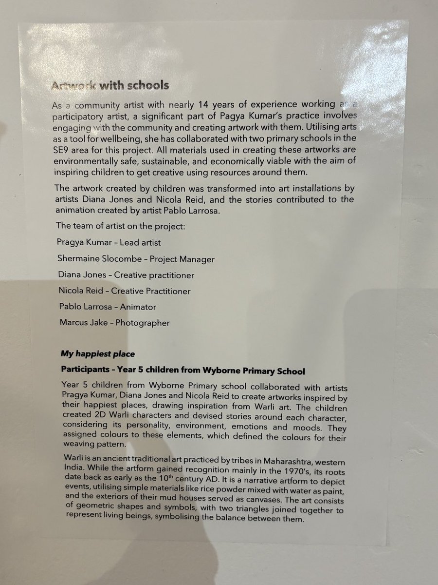 Clive Efford 💙 (@cliveefford) on Twitter photo Wonderful exhibition of the work of community artist Pragya Kumar <a href="/prag_artiday/">Artiday</a> geraldmooregallery.org/exhibitions/79… excellent work on display from <a href="/WybornePrimary/">Wyborne Primary and Nursery School</a> <a href="/HaimoSchool/">Haimo Primary School</a> Really enjoyed it. Wonderful exhibition of the work of community artist Pragya Kumar <a href="/prag_artiday/">Artiday</a> geraldmooregallery.org/exhibitions/79… excellent work on display from <a href="/WybornePrimary/">Wyborne Primary and Nursery School</a> <a href="/HaimoSchool/">Haimo Primary School</a> Really enjoyed it.