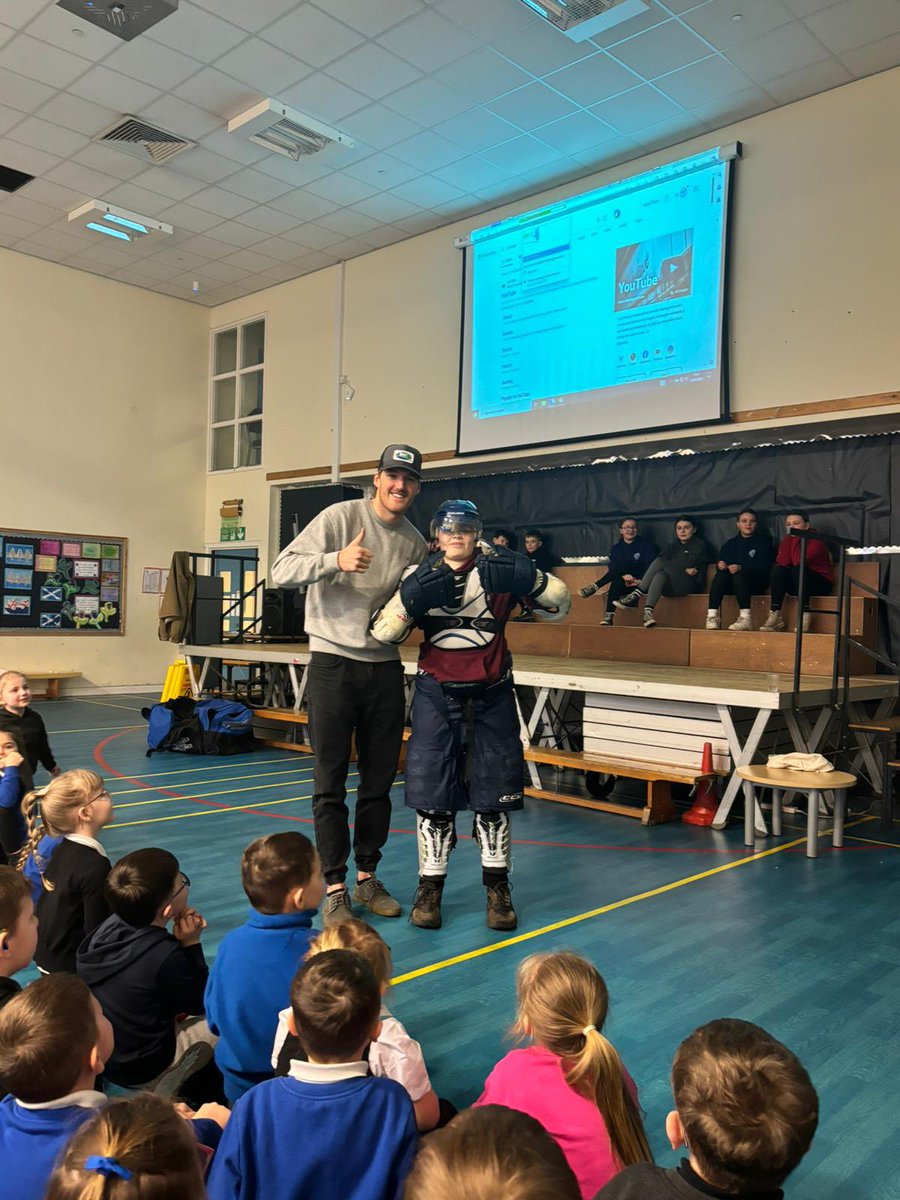 Methilhill Primary School (@methilhillps) on Twitter photo Huge thanks to Collin Shirley from <a href="/FifeFlyers/">Fife Flyers 🏴🏒</a> for visiting us today. The children had a great morning hearing all about ice hockey ⛸️🏒 Huge thanks to Collin Shirley from <a href="/FifeFlyers/">Fife Flyers 🏴🏒</a> for visiting us today. The children had a great morning hearing all about ice hockey ⛸️🏒