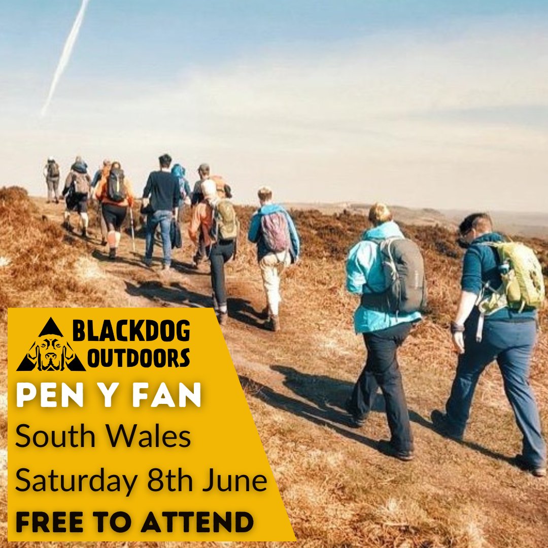 Join one of our free, professionally led, outdoor activities with this group walk to take on the summit of Pen Y Fan, the highest peak in South Wales! Signing up to our events is easy and totally free. Just follow the link below. ow.ly/6lpA50QJx6R 🌍💙🌱