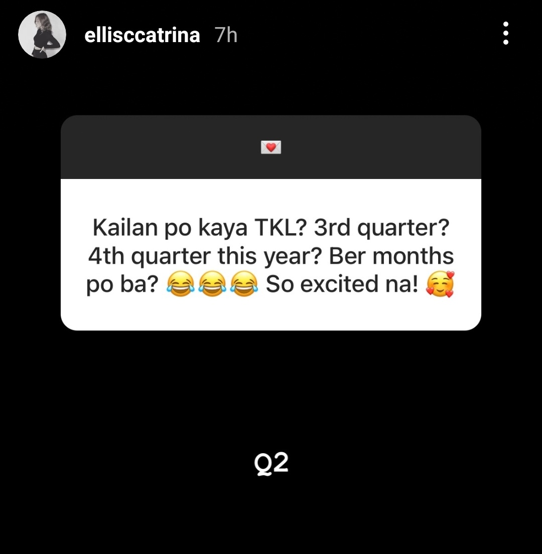 we are finally getting to see adam and mila this year 😭💕 Q2? so it’s any of these months: april, may, or june!!!!! GOD IM SO UP FOR TKL 😩😩 #ThatKindOfLove