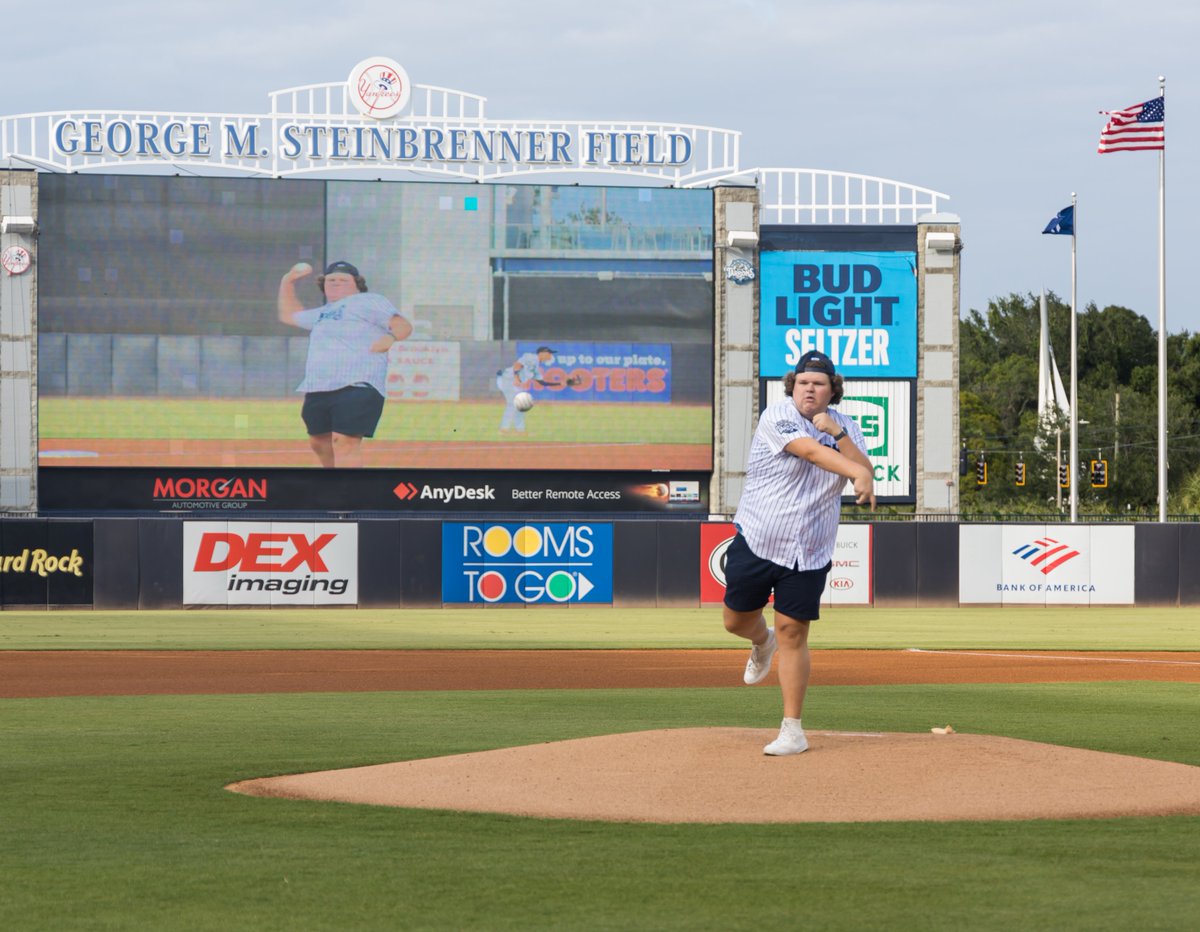 TampaTarpons's tweet photo. Immerse yourself in the action with personalized seat stickers and EXCLUSIVE on-field opportunities! Your Tarpons Season experience just got even better! #TarponsExperience #OnFieldFun #tarponsbaseball #MakingWaves
Learn More Tarpons Season Tickets⬇️
🔗: https://t.co/oZFe1sdfMC https://t.co/U2L3rzDt23