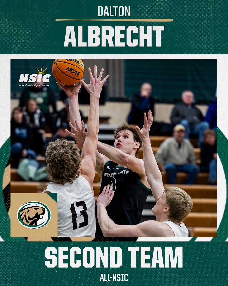 Congrats to our ✌️ All-<a href="/NorthernSunConf/">NSIC</a> selections, <a href="/John3Sutherland/">John Sutherland</a> and Dalton Albrecht!!