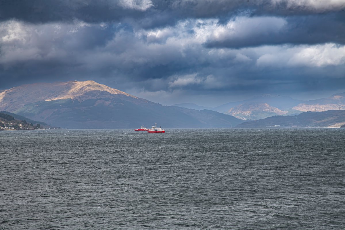 Cloch Lighthouse Today Gourock #Gourock #Inverclyde #Scotland #lighthouse @VisitScotland @discinverclyde @WesternFerry