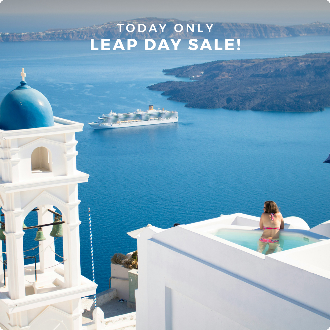 Extra day, extra savings! 🌟 Celebrate Leap Day with exclusive travel deals. Hurry, it’s today only! ✈️bit.ly/3wABpe8