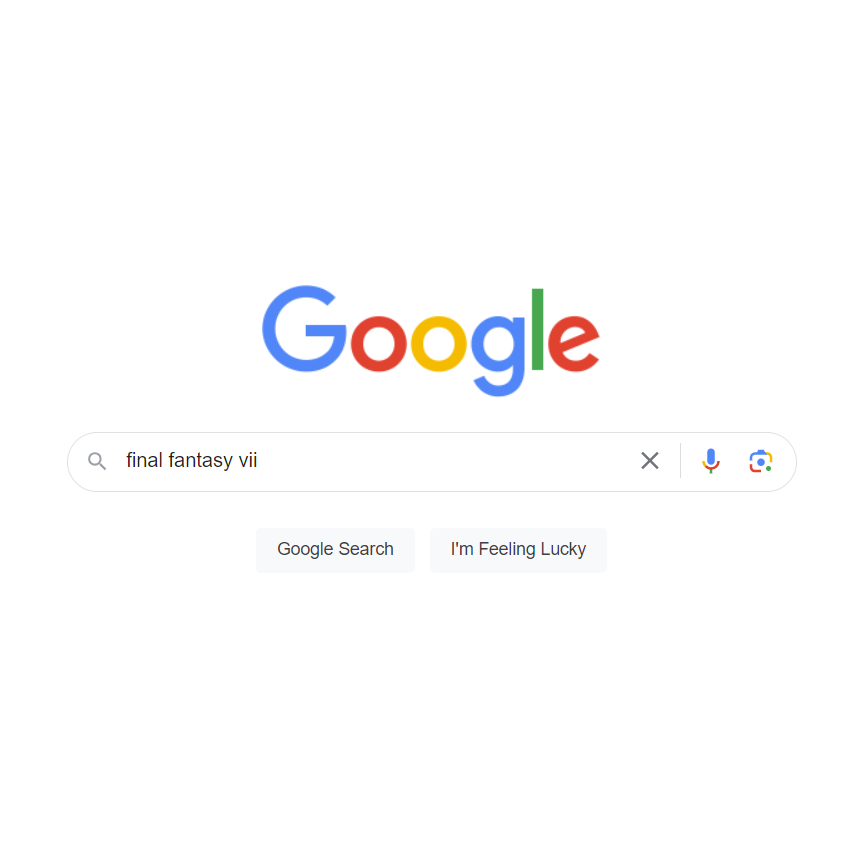 Celebrate launch day by searching ‘Final Fantasy VII’ on <a href="/Google/">Google</a> or visiting goo.gle/ffvii, we won’t spoil what happens next 👀 #FF7R