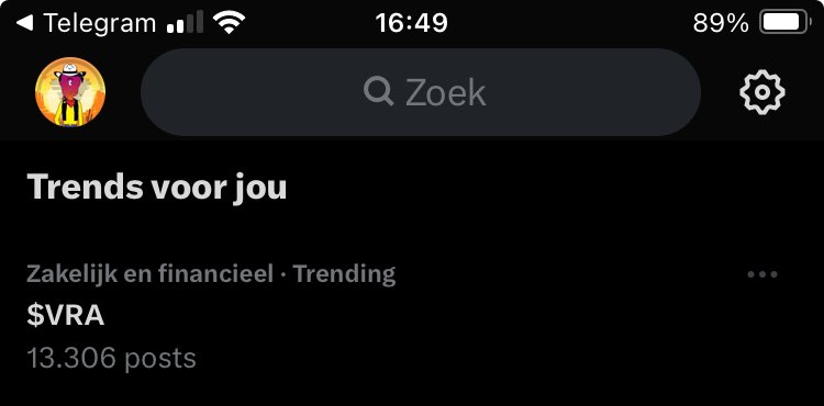 $VRA is taking over <a href="/X/">X</a> again 🌍