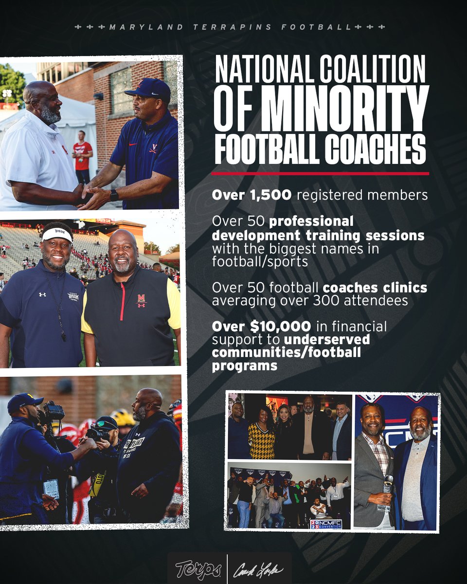 Opening opportunities Founded by @CoachLocks in 2020, @NCMFC1 has become a leading organization in the coaching profession, dedicated to preparing, promoting, and producing minority coaches at all levels of football #BlackHistoryMonth
