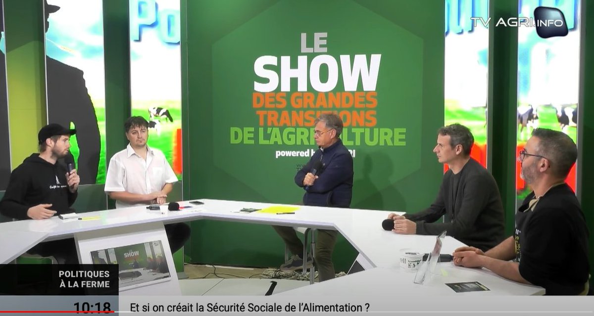 [#SIA2024 🌾] « C'est une proposition qui donne envie. On a besoin de perspectives envieuses. C'est aussi puissant que la #SécuritéSociale de la santé ; pour que sur ce même modèle, la précarité alimentaire ne soit plus qu'un mauvais souvenir. » @ThomasGibert87 #SSA @SocialeAlim