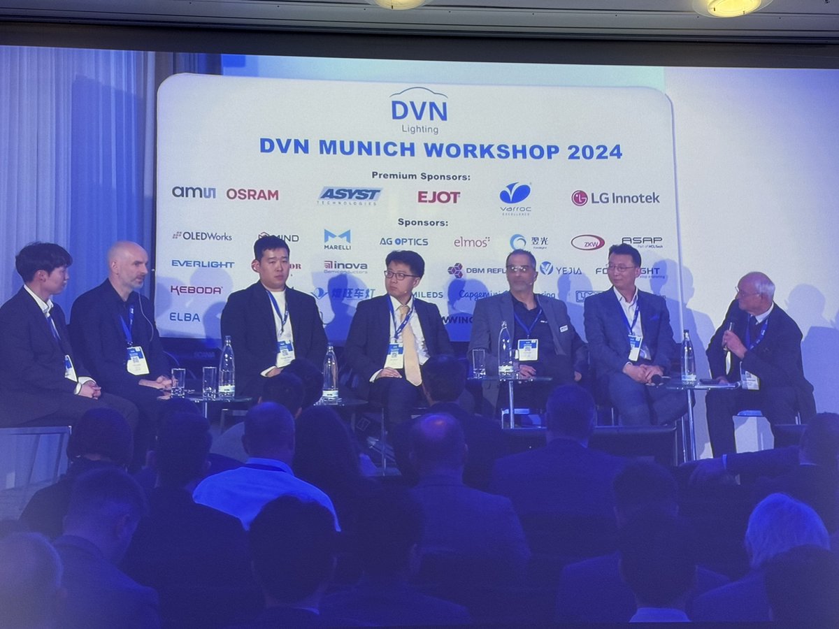 OLEDWorks's tweet photo. With over 450 participants, 100 different companies, and 25 OEMs - it was a great experience at the #DVNworkshop in Munich! π£οΈπ
Thank you to #DVN for having us, along with everyone present at our team's discussions on #OLEDs and the future of #automotive lighting. π€ https://t.co/gVTEyltsp3