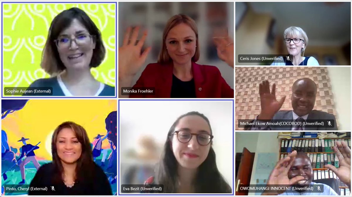 It was a pleasure to moderate the webinar of @FAIRTRADE on the role of sustainable food systems in climate justice alongside incredible speakers such as @SophieAujean & @cerisjonesy. It was a great opportunity to highlight smallholder farmers' crucial role in shaping resilient