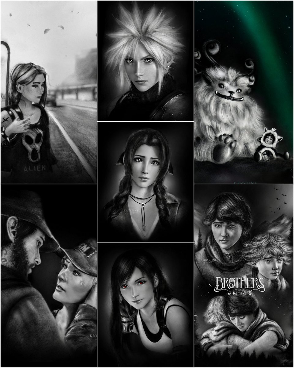 February Artworks 🎨

It's been a very productive month 😍🔥 I'm so happy for all the feedback and support I've received! Thank you all 🙏 which artwork was your favorite? 🖤

🖼 #Road96 #Gylt #FF7R
#BrothersRemake #DaysGone