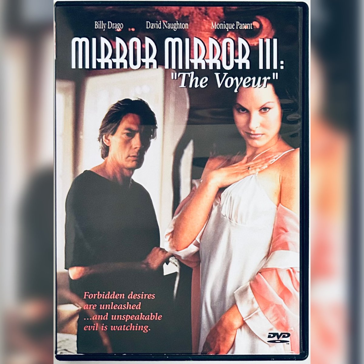 rareflicksplus's tweet photo. #NewArrival! Mirror Mirror III : The Voyeur (DVD 1995) Anchor Bay Erotic/Horror Unrated Rare OOP

https://t.co/GfOTvIZjUo

#checkitout #MirrorMirror #TheVoyeur #90s #AnchorBay #Erotic #EroticHorror #Horror #HorrorMovie #HorrorCommunity #DVD #DVDs #Unrated #Rare #OOP https://t.co/KyWaEJjnAo