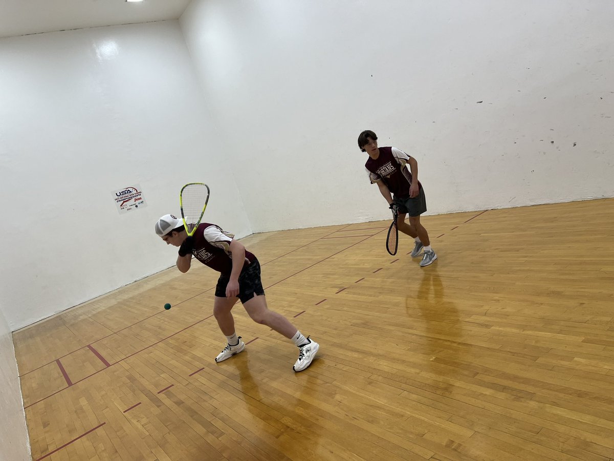 DeSmetRball's tweet photo. Logan and Brendan warming up before their first doubles match of Nationals!
@DeSmetJesuitHS @DeSmetPress @DeSmet_ADBarker https://t.co/RFLSPtnb0V