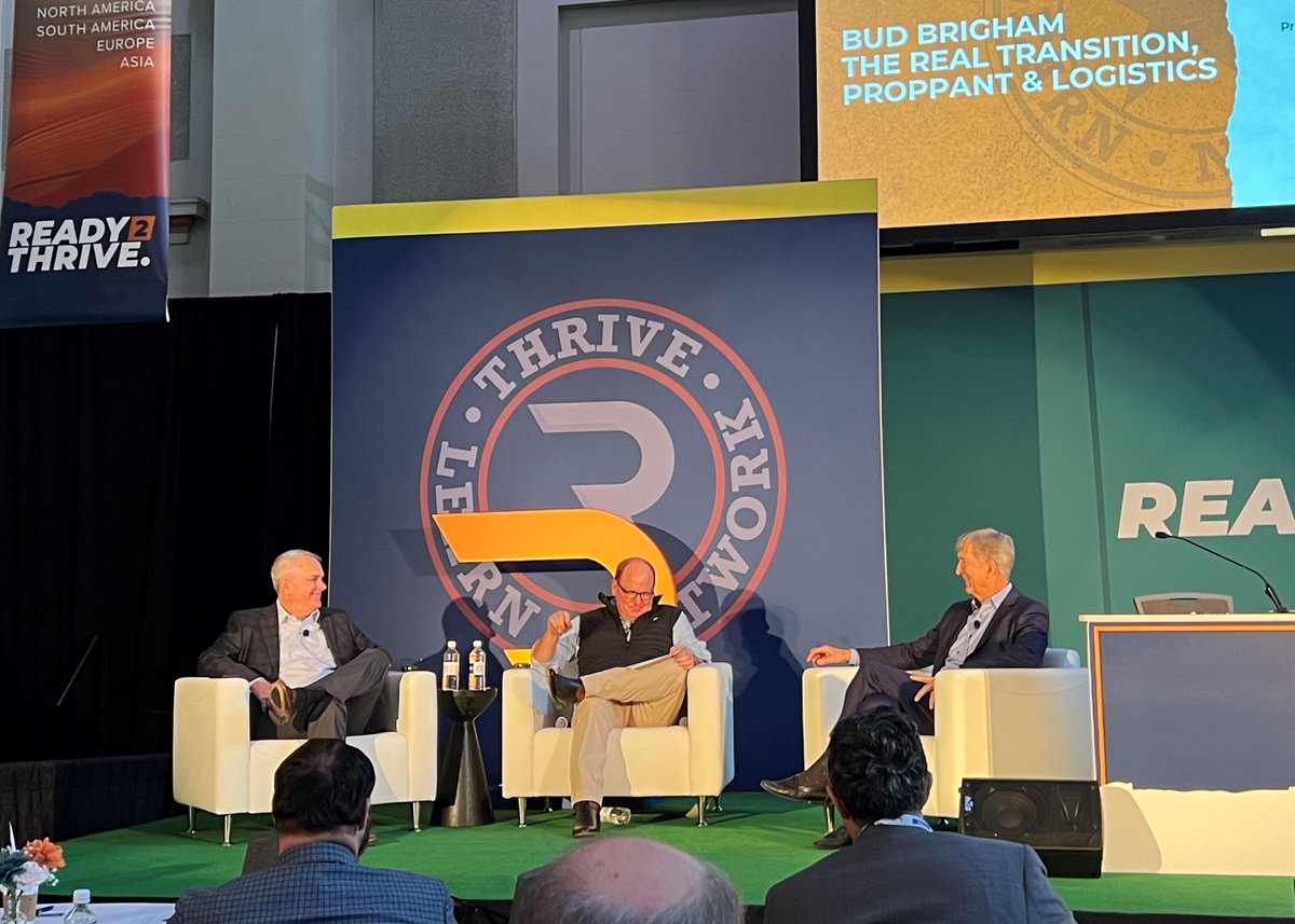 sand_atlas's tweet image. We enjoyed listening to our leaders discuss The Real Transition of Proppant and Logistics at Thrive. Check out our website to learn more about our plans to positively disrupt the proppant and logistics industry.
atlas.energy/last-mile-logi…
#AtlasEnergySolutions