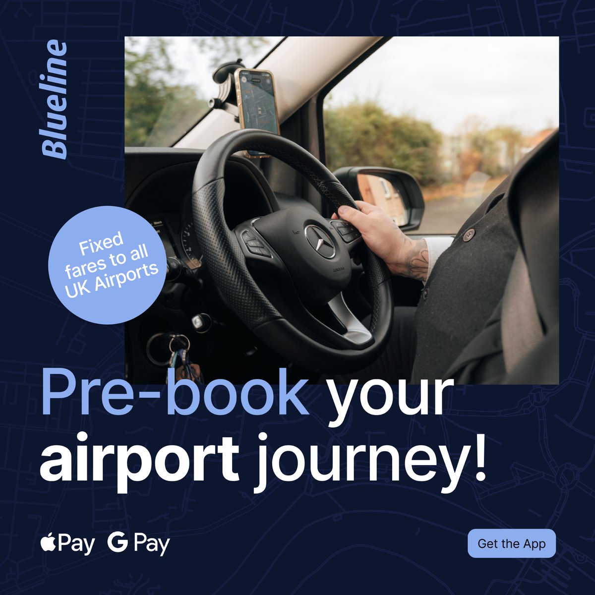 Got a holiday booked within the next few months? ✈️☀️

Here at Blueline, we have fixed fares to all UK airports and you can pre-book transfers for up to 16 people. 🙌

Ready to avoid the stress of public transport? Pre-book your journey now 👉 0191 262 6666