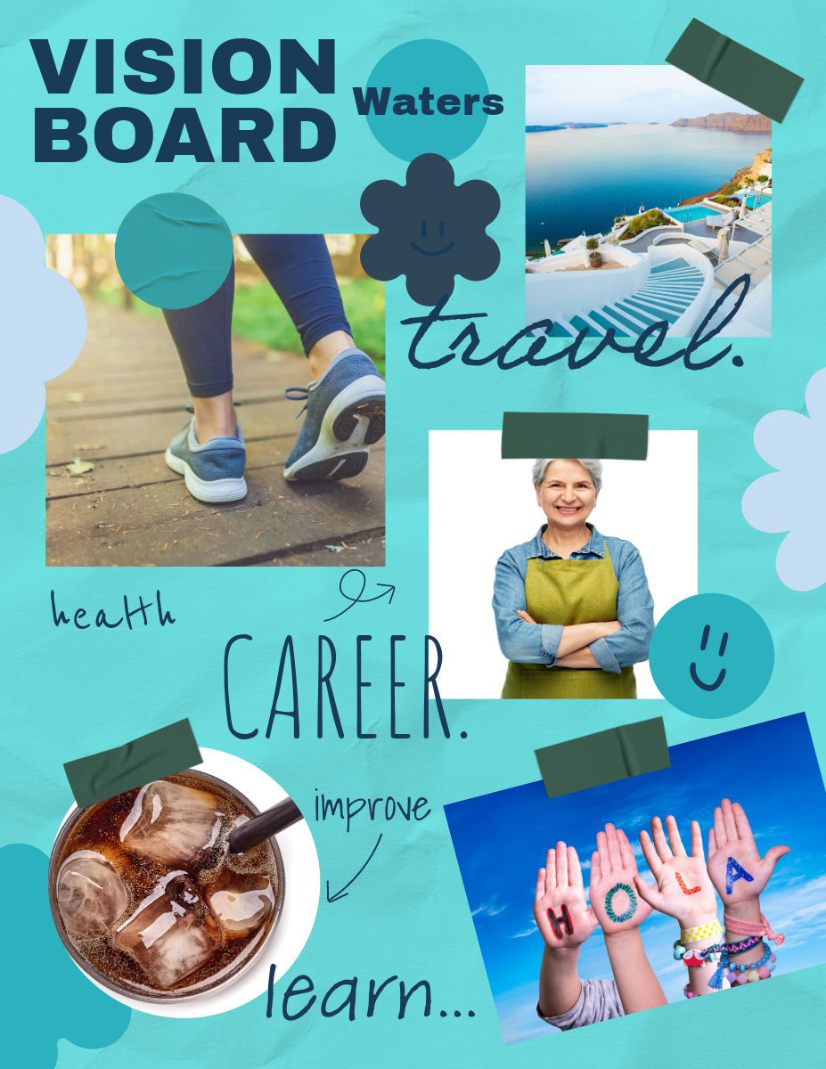 Next week is Read Across America. One school focused around the theme 'Readers Dream Big'. Older Ss will create vision boards using a cute Adobe Express template the librarian and I modified. I'm excited! Samples below. @MrsBongiornoEdu @adobeforedu #AdobeEduCreative