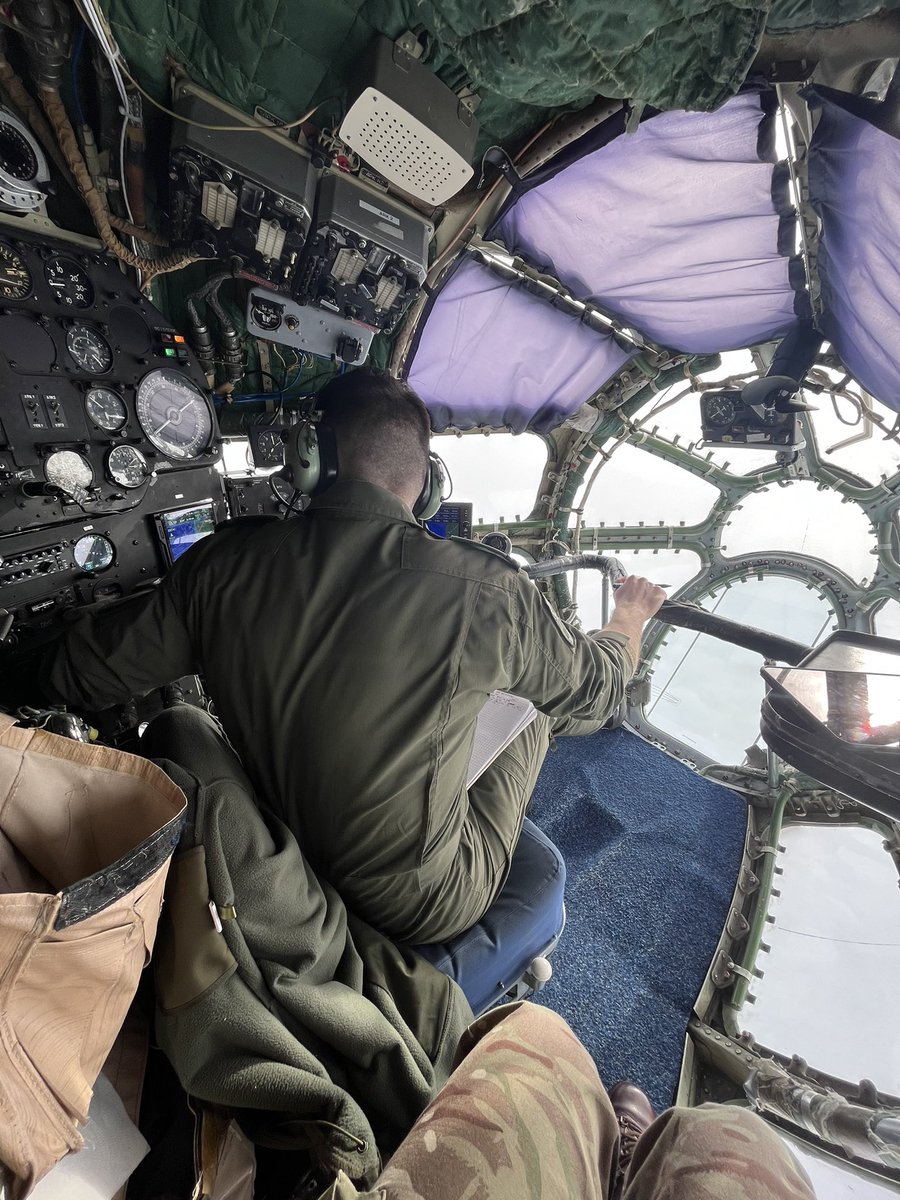 Personnel at @78SqnSwanwick helped coordinate multiple routes along side JACIG to develop training missions to enable agencies for Open Skies operations. The Sqn also controlled the Romanian An-30 aircraft coordinating with relevant sectors at @NATS.