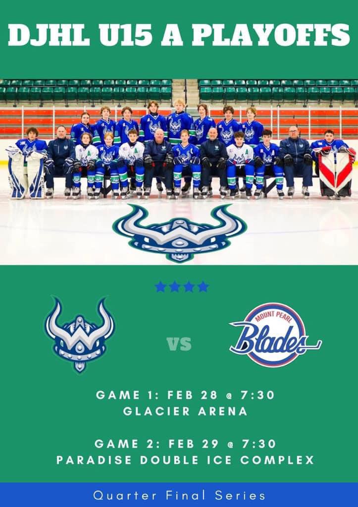 Game 2 tonight on home ice! Come out and cheer us on #letsgowarriors