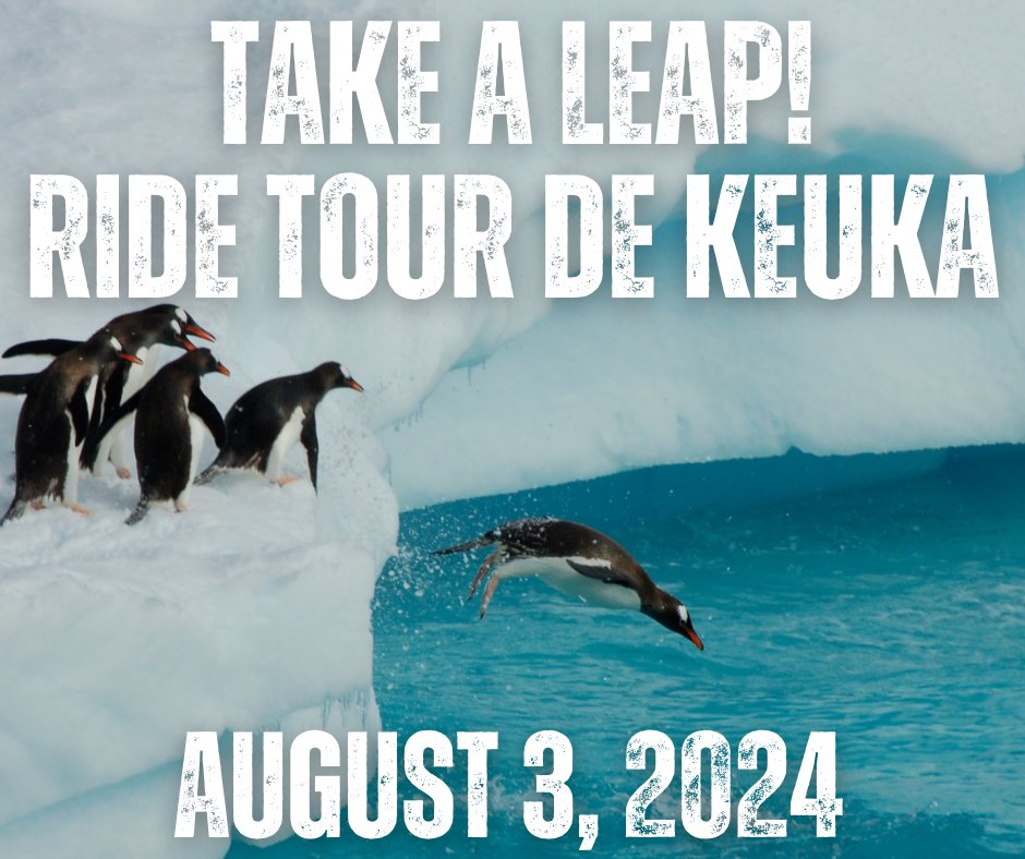 Take a leap and register today to ride the Tour de Keuka on Saturday, August 3! It's a great time for a good cause, @uwst. Register today: bikereg.com/tour-de-keuka-… #cycling #LeapDay #KeukaLake #ILoveNY