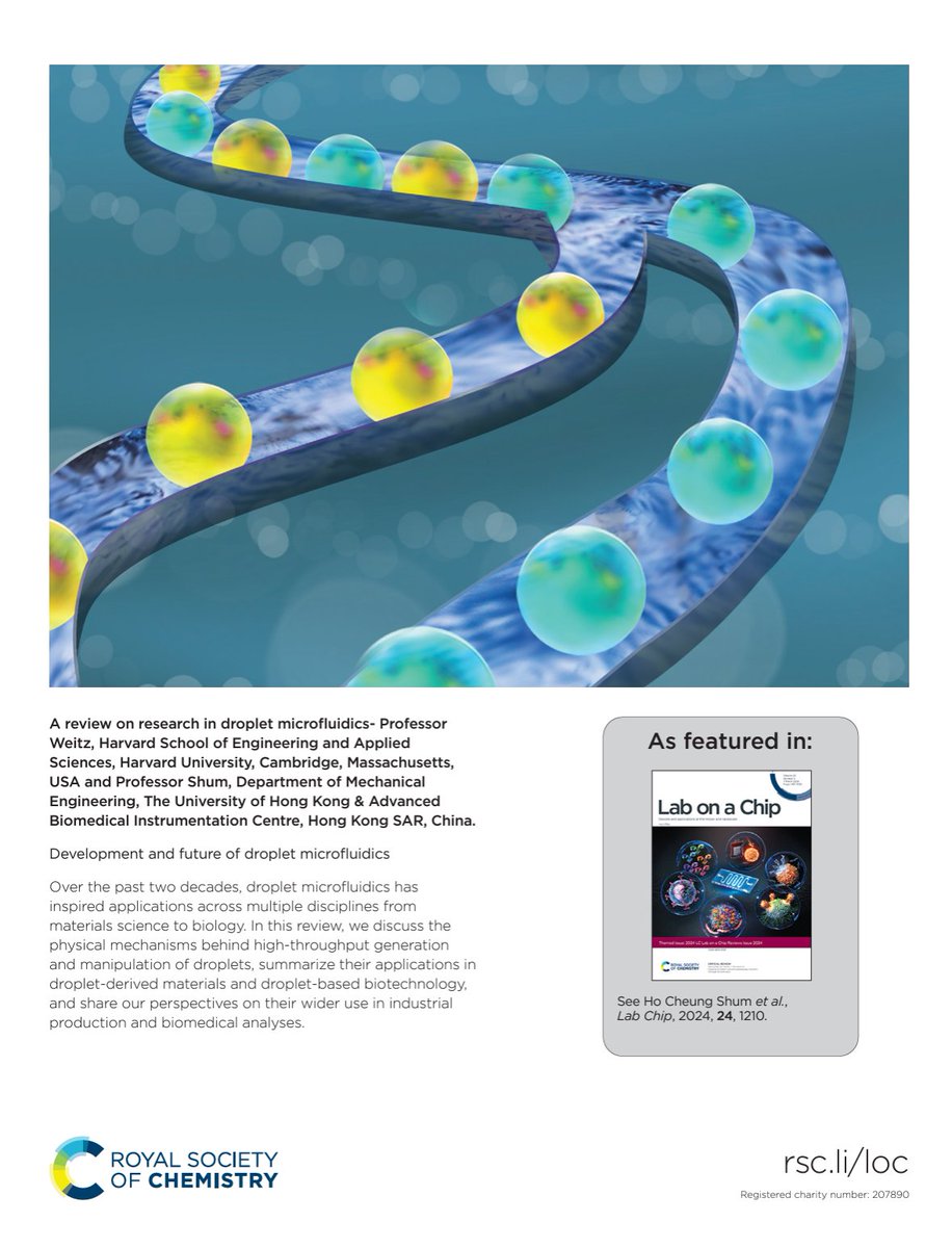 We at <a href="/LabonaChip/">Lab on a Chip</a> are very pleased to present our second-ever annual Reviews issue! 📚🎉

📒 Lab on a Chip 2024 Reviews Issue - FREE TO READ

🔗pubs.rsc.org/en/journals/jo…