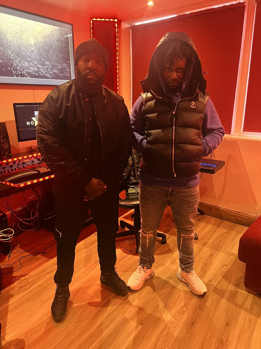 It’s been over 13 years 😌… Tempa T is finally in the studio with me, wait till it’s out ⏳🔊🔥🔥🔥