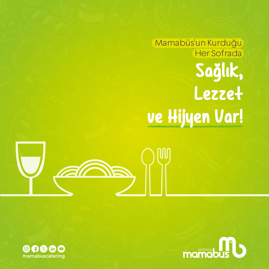 Mamabüs'ün kurduğu her sofrada sağlık, lezzet ve hijyen var! 🍲🥗

Herkes için erişilebilir, sağlıklı ve lezzetli öğünler anlayışımızla her tarifte toplum sağlığını ön planda tutuyoruz. 🥦👩‍🍳

#catering  #hastanecatering #okulcatering  #fabrikacatering