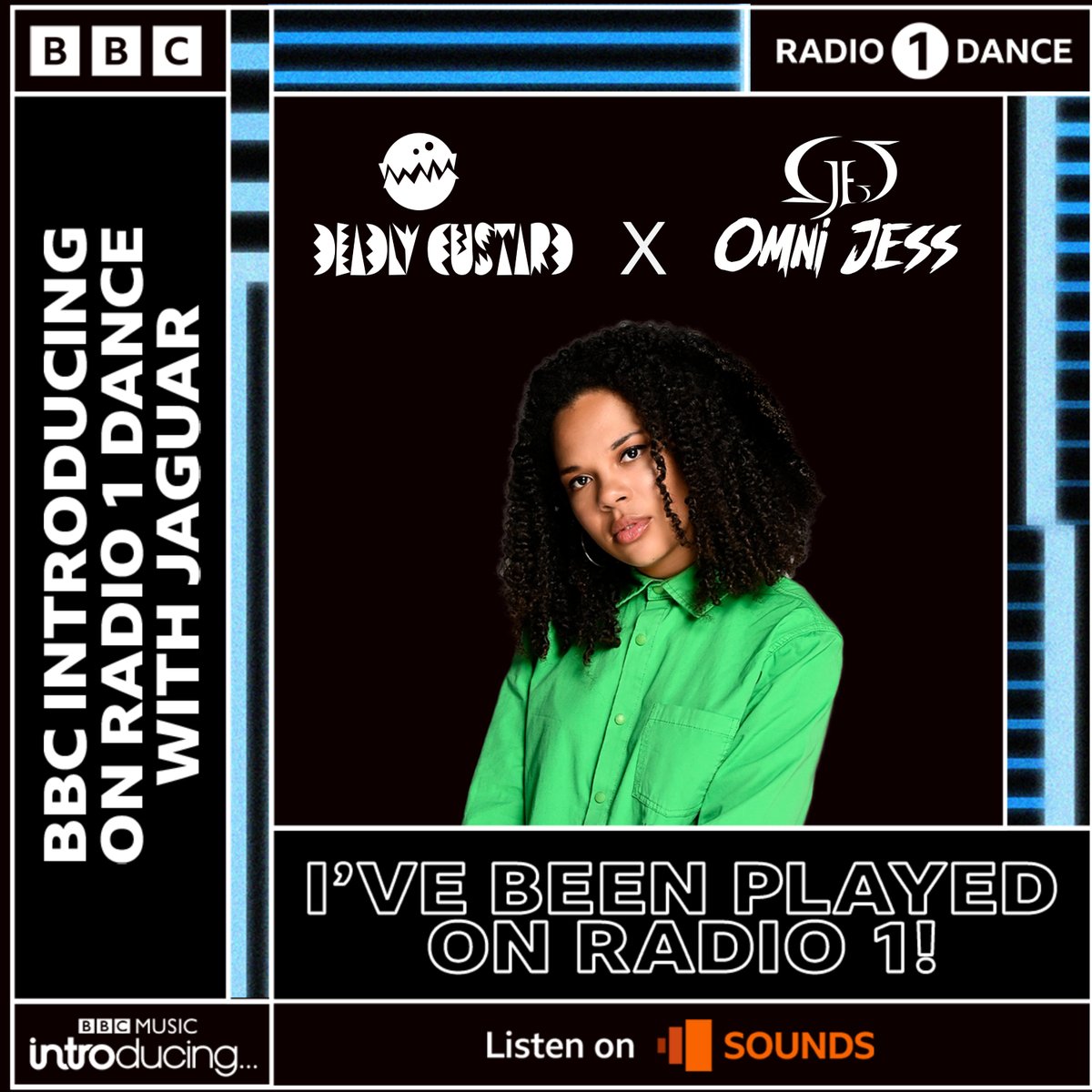 Omni_Jess's tweet photo. AMAZING NEWS 📷: If you tune in to @JaguarWorldwide  @BBCR1  Introducing Dance show tonight (29th Feb 10pm - 11pm GMT/ 5pm - 6pm EST) you’ll get to hear my new track with @Deadly_Custard  called Fallin’ in Deep.  https://t.co/3UwVHLnzAR
A huge thank you to BBC Radio 1 and Jaguar! https://t.co/1Z3kTjO1rg