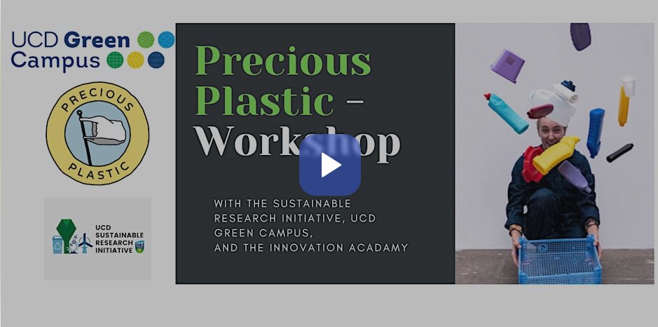📢Two 1hr interactive workshops on plastic recycling from everyday lab, office + home items by <a href="/UCD_Innovators/">Innovation Academy</a> + Precious Plastics Ireland with UCD Sustainable Research Initiative
📍UCD Village Meeting Rm 4
📅Tues 5 Mar

10am: eventbrite.ie/e/plastics-wor…
11am: eventbrite.ie/e/plastics-wor…