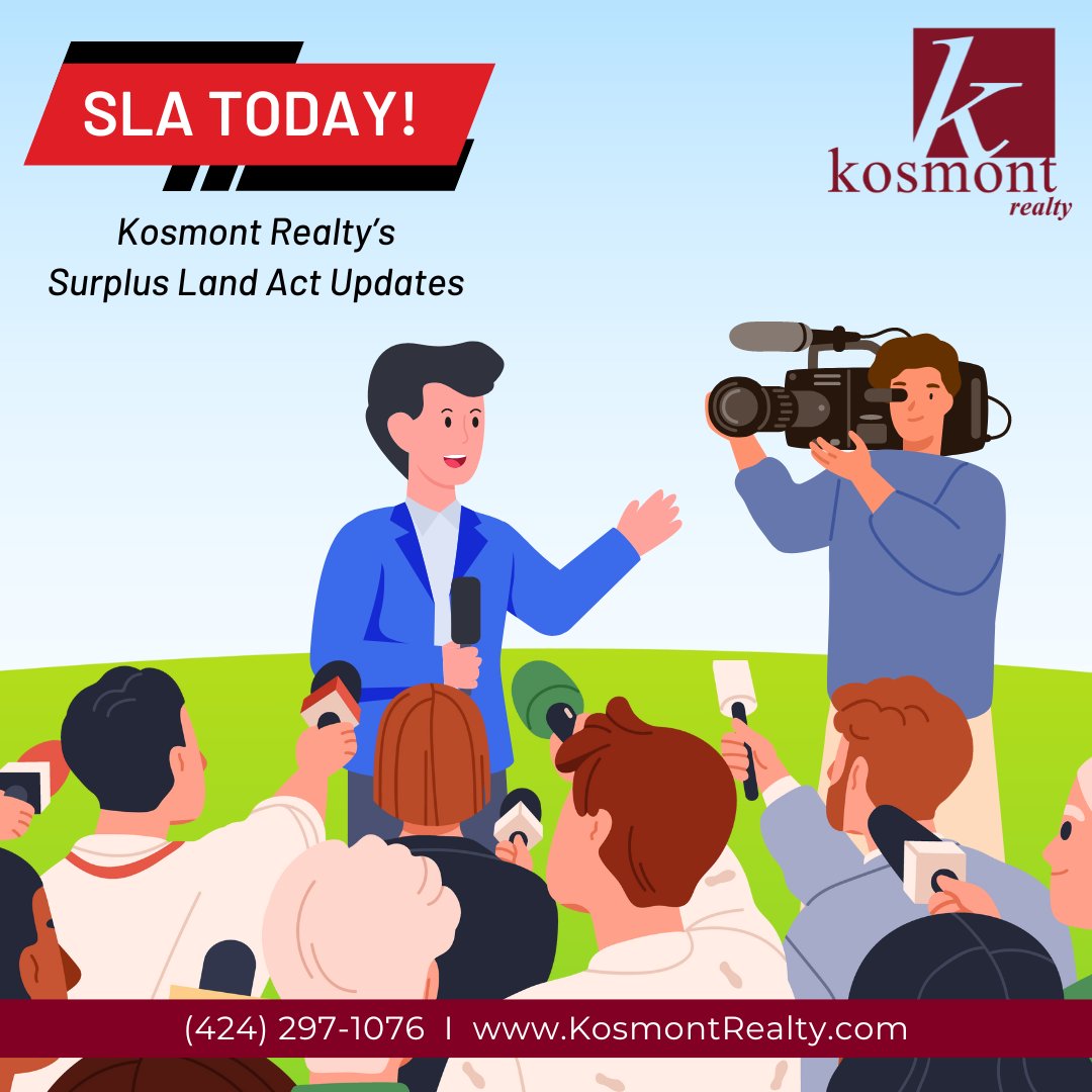 BREAKING NEWS: HCD just released a draft of the updated Surplus Land Act #SLA Guidelines &amp; they are now available for public comment. HCD will host a webinar on 3/6 to discuss &amp; receive public comments. Find important dates, details, links, etc. here: conta.cc/439Tqwh