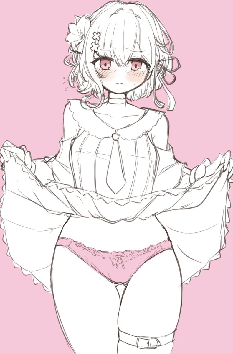 (この人…また推しのパンツ描いてる…wip☹️) 