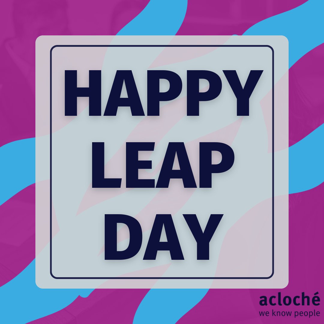 Happy Leap Day! Enjoy the extra day! 💫

#leapyear #weknowpeople #workforcesolutions #ohiojobs #employment #employers #staffingagency