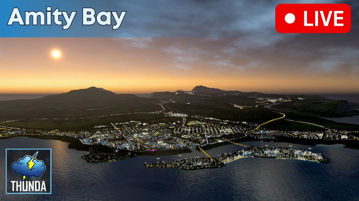 Amity Bay 🔴LIVE is back this coming Saturday (2 March) at 19:00 GMT (11:00 PST / 14:00 EST / 20:00 CET)! 🥳🎉 So come along to chill out, build and chat in Cities: Skylines 1! 🌆💬

youtube.com/live/wiU9Rk0kJ…

#CitiesSkylines #LIVE #YouTubeAndChill