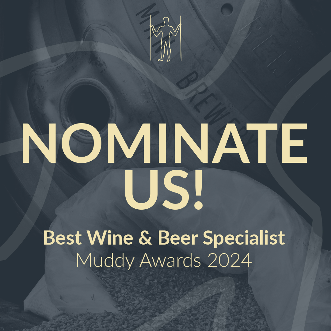 Exciting news! 🍺

Entries for 'Best Wine & Beer Specialist' in the Muddy Stilettos Awards 2024 in Sussex are now open! 🌟
Your nomination would mean the world. Please nominate us here: sussex.muddystilettos.co.uk/awards/nominate. 

Entries close on 14th March. #MuddyAwards2024 #InLoveWithLocal