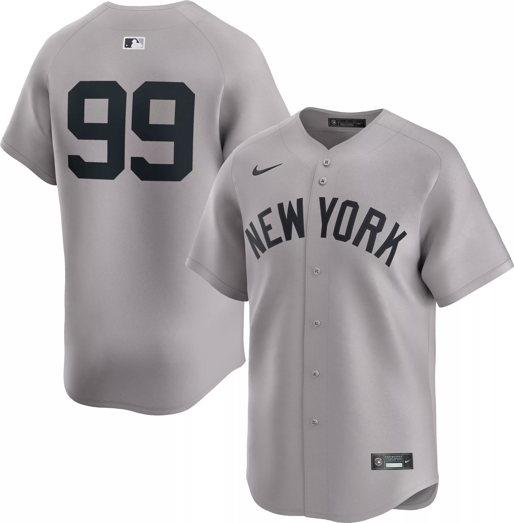 New york cheap yankees gray jersey