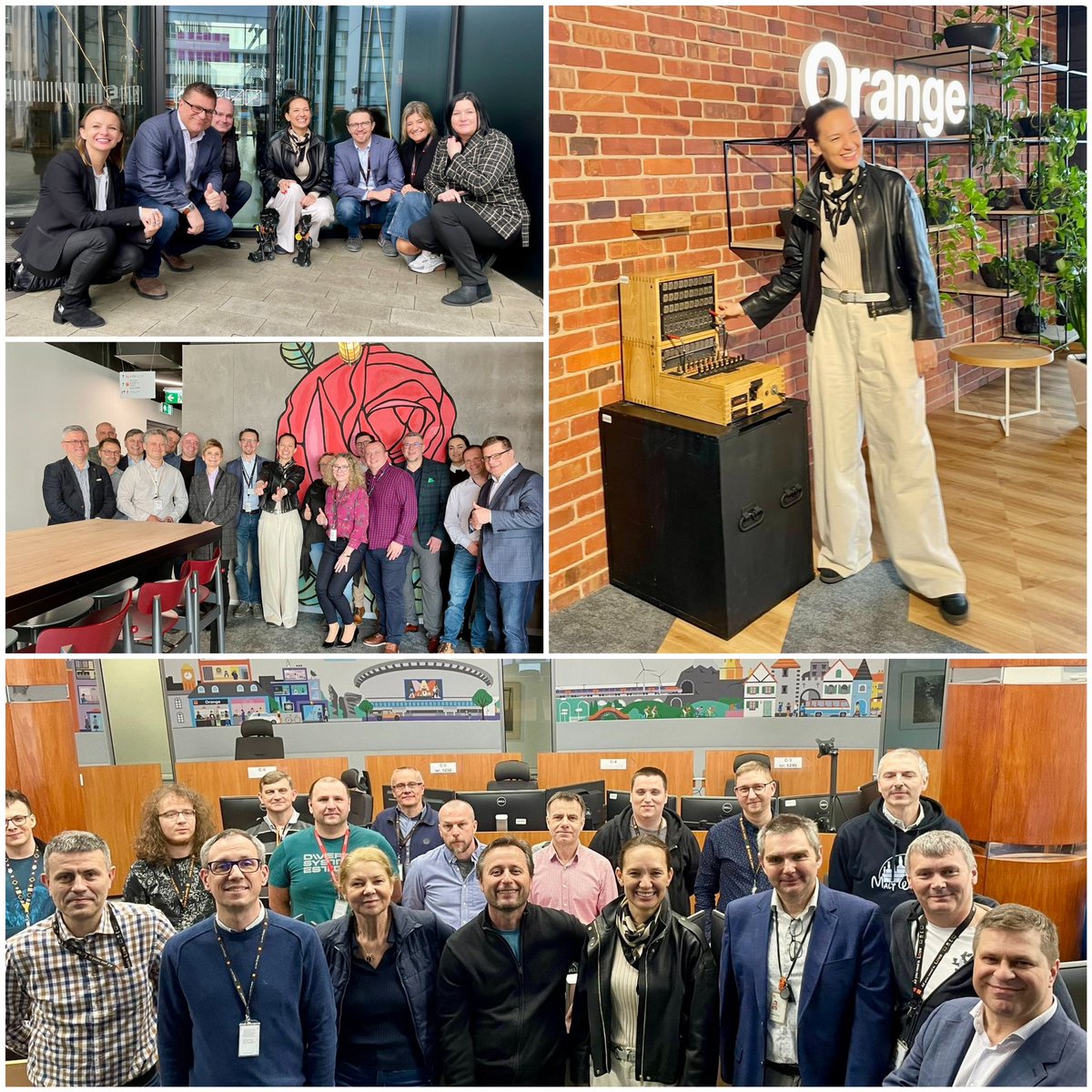 A day that only comes once in four years - 29th of February 😉 Inspiring time with @Orange_Polska team in #Katowice. Strong focus on technology, efficiency & reliability today. A great opportunity to visit the Global Network Operations Centre securing highest quality network…