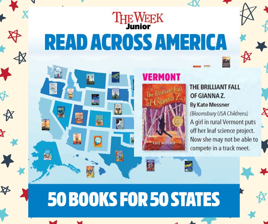 I just stumbled upon some amazing book news - <a href="/theweekjuniorus/">The Week Junior US</a> chose "50 Books for 50 States" to celebrate Read Across America Week, and my debut novel THE BRILLIANT FALL OF GIANNA Z was selected to represent Vermont! Here's a link to the full list: auth.subscriptions.dennis.co.uk/sites/default/…