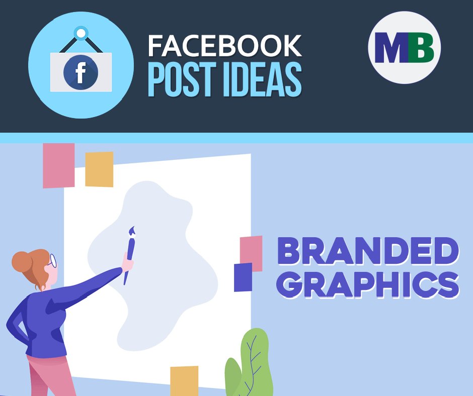 Use your graphics as another opportunity to expose your brand or the brands you are associated with!