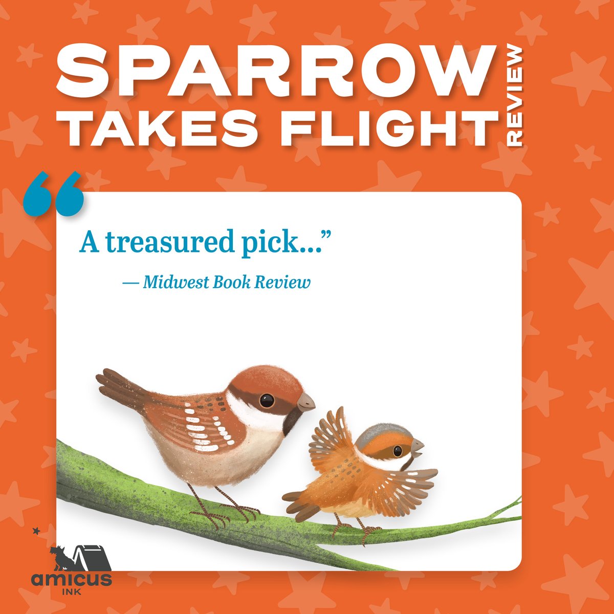 Another new addition to the Little Nature Explorers board book family is Sparrow Takes Flight, by @ashayhen and @gavillustrator. amicuspublishing.us/products/sparr… #boardbooks #rhyming #childrensbooks #newbooks #nature #review #bookreview