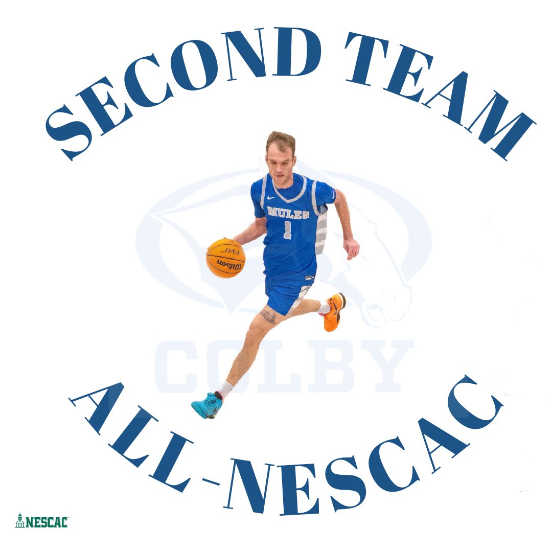 Congrats to Sophomore, Max Poulton (<a href="/Max_Poulton1/">Max Poulton</a>) for being named 2nd Team all Nescac!