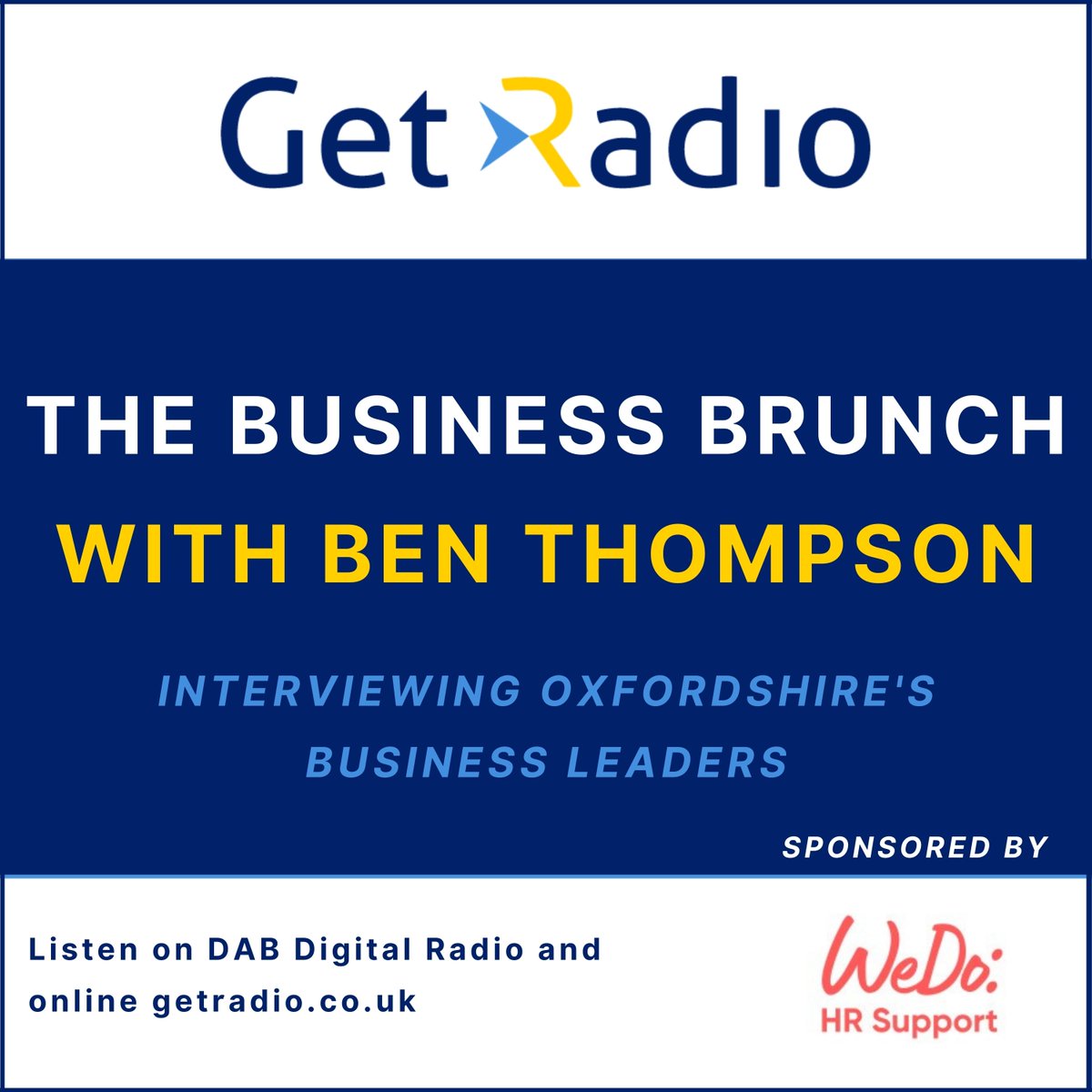 🍽️ This week on the Business Brunch, @benthompson2305 will dive into the world of hospitality with special guests @stevesanderson4 of The Chequers at Burcot and Lee Wood from Leonardo Royal Hotel!
Tune in this Sunday at 11am!
#BusinessBrunch #Oxfordshire #Oxford #GetRadio