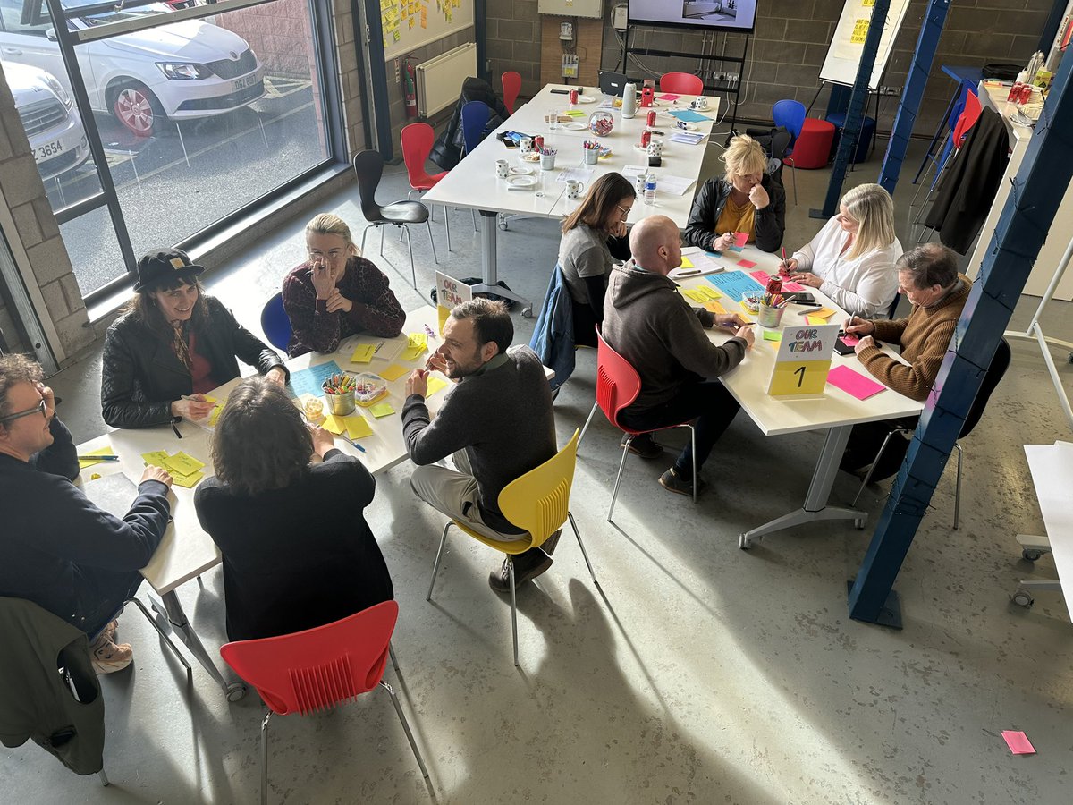 Energised after the 1st meeting of our social enterprise growth peer support group through Go Succeed. Brilliant levels of connections made already with potential collaboration. Big thanks to our own @steviemcgarry who provided the learning slot on social value and procurement.