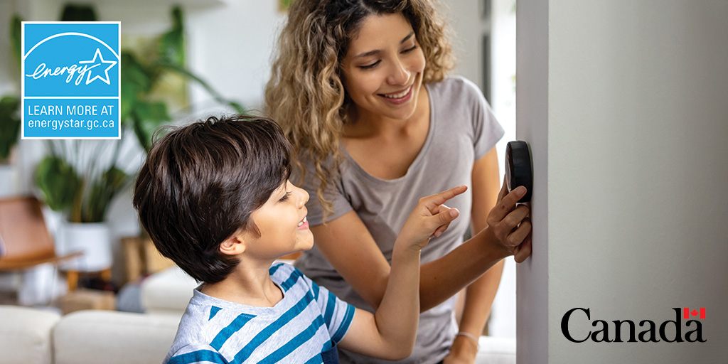 Get in your comfort zone with an ENERGY STAR certified smart thermostat. Streamline home heating with automatic energy saving adjustments that adapt to your schedule to keep you comfortable all day and night. Check out more ENERGY STAR home improvements: ow.ly/RLwk50QFNeJ