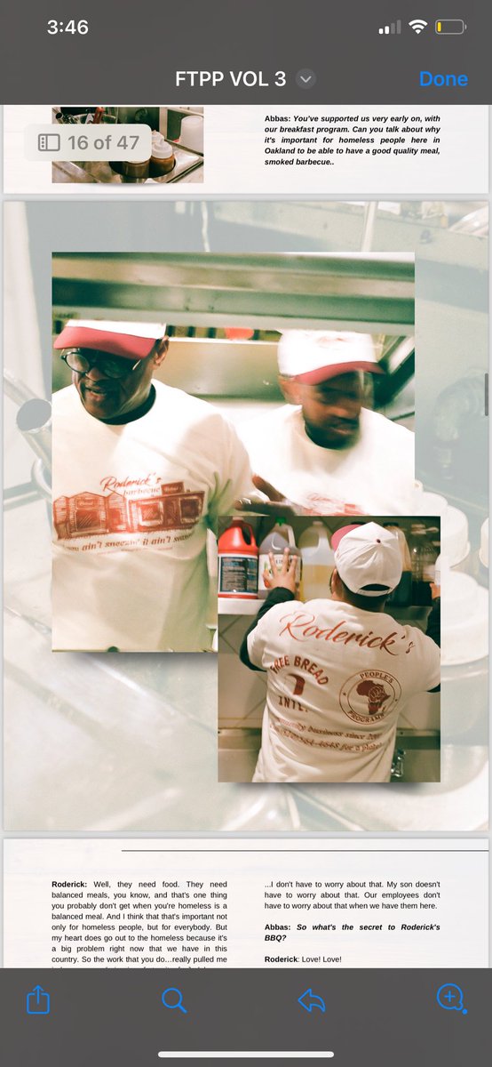 The cover story of Volume 3 of Free The People Press showcases an exclusive interview with the community's beloved Roderick's BBQ. Entitled 'The Art of Smoke: How Roderick's BBQ Fosters Community Through Smoked Cuisine” by @Abbas_Muntaqim freethepeoplepress.com