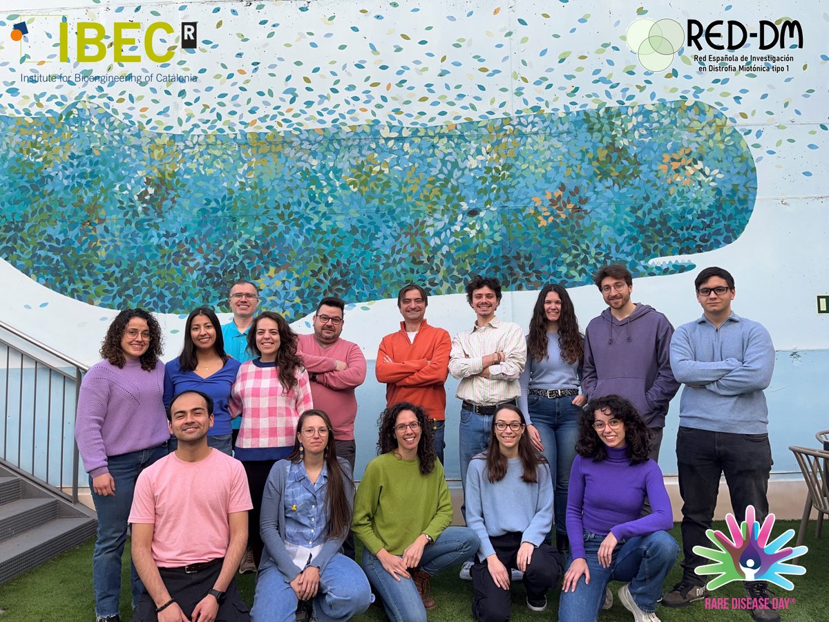 We are celebrating #RareDiseaseDay at @IBECBarcelona by taking part in #ShareYourColours! Together, we make a lasting impact! @rarediseaseday