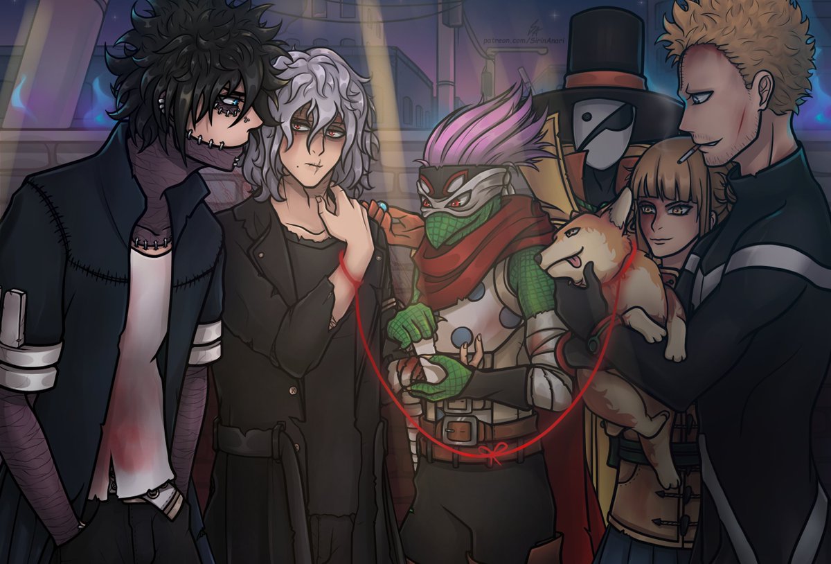 LWorgens's tweet photo. League of villains mha I like it ok https://t.co/lXwdYyOoei