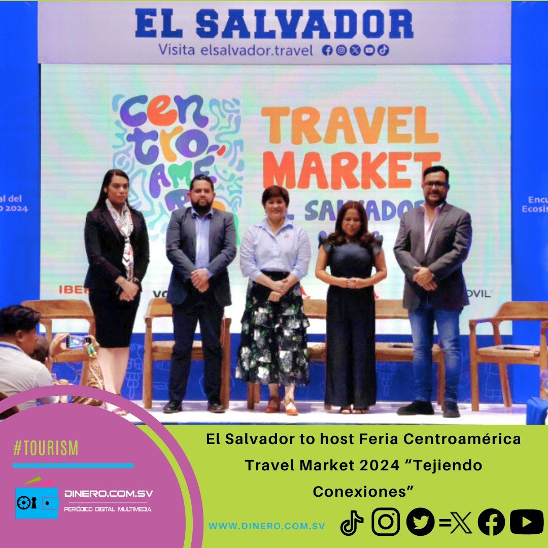 dinerocomsv's tweet photo. #tourism El Salvador will host the Central America Travel Market 2024 “Tejiendo Conexiones”, the most important business meeting for tour operators and tourism entrepreneurs in Central America 📷📷📷📷
Read it here: https://t.co/SwrSH3cnVV
#CASATUR #TejiendoConexiones #CASATUR https://t.co/ViFeqF5e1g