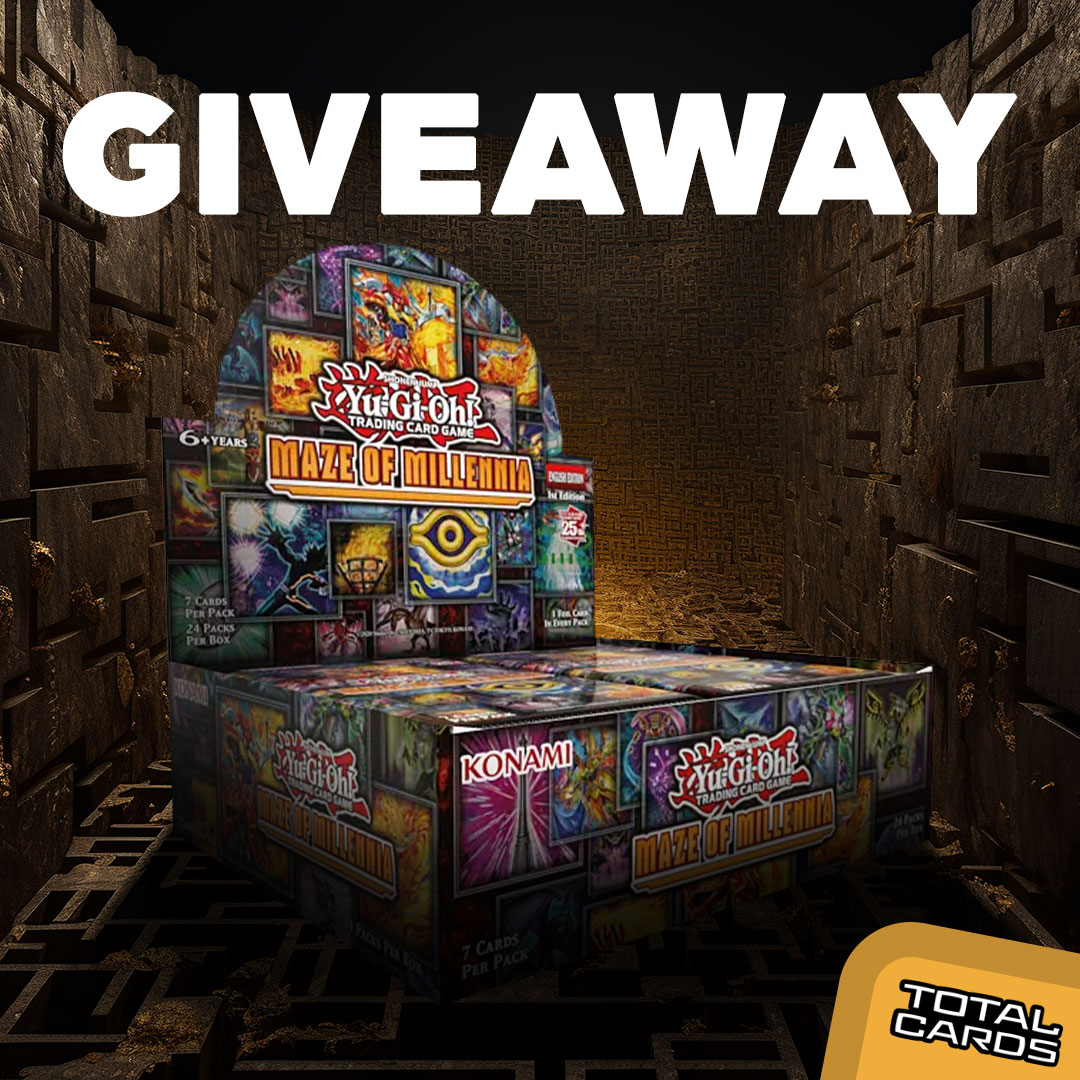 Want the chance to win an entire booster box of Maze of Millennia!? Head over to our giveaways page now to get your entries in! #mazeofmillennia #yugiohtcg #giveaway totalcards.net/giveaways?utm_…