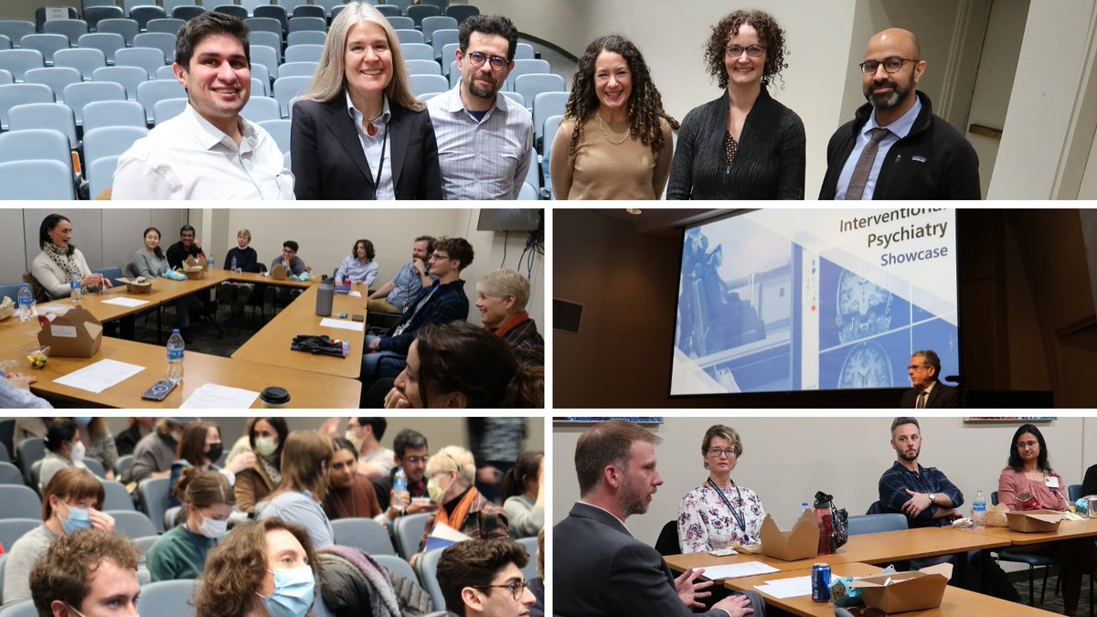 Earlier this month, we hosted our 1st Interventional Psychiatry Showcase, highlighting cutting-edge research & novel interventions with a focus on how non-invasive brain stimulation is used to effectively treat a range of psychiatric disorders. bit.ly/49wxSfj